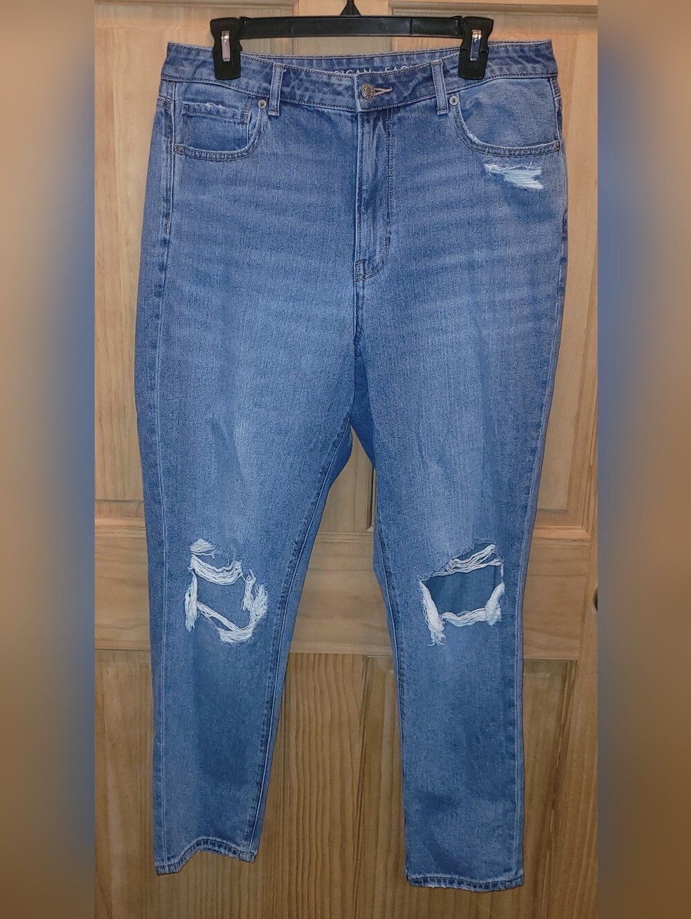 Womens American Eagle Distressed Jeans Size 14R